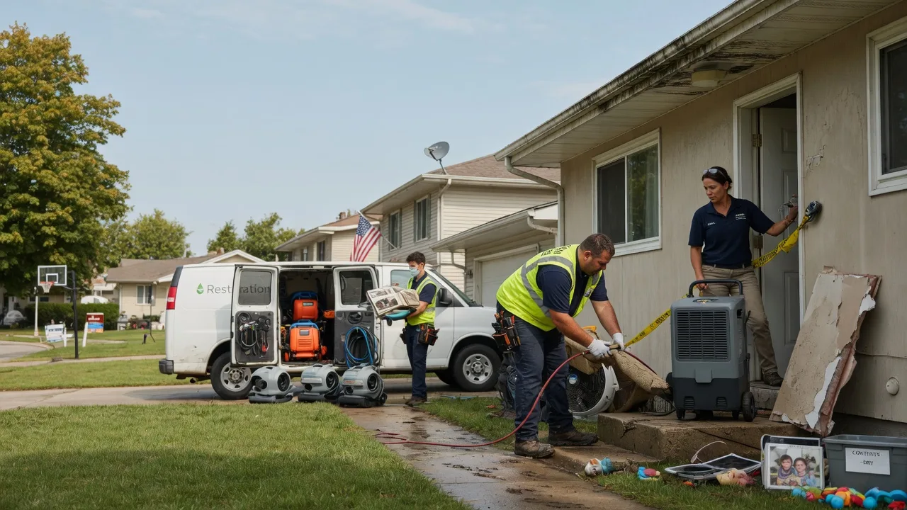 Water Damage Restoration in Young America, MN near me
